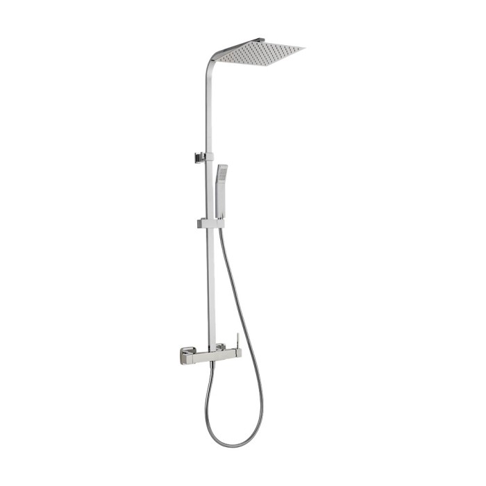 Colonna doccia con miscelatore quadro 35 huber