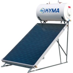 Pannello solare termico a circolazione naturale telaio universale 150 lt kyma