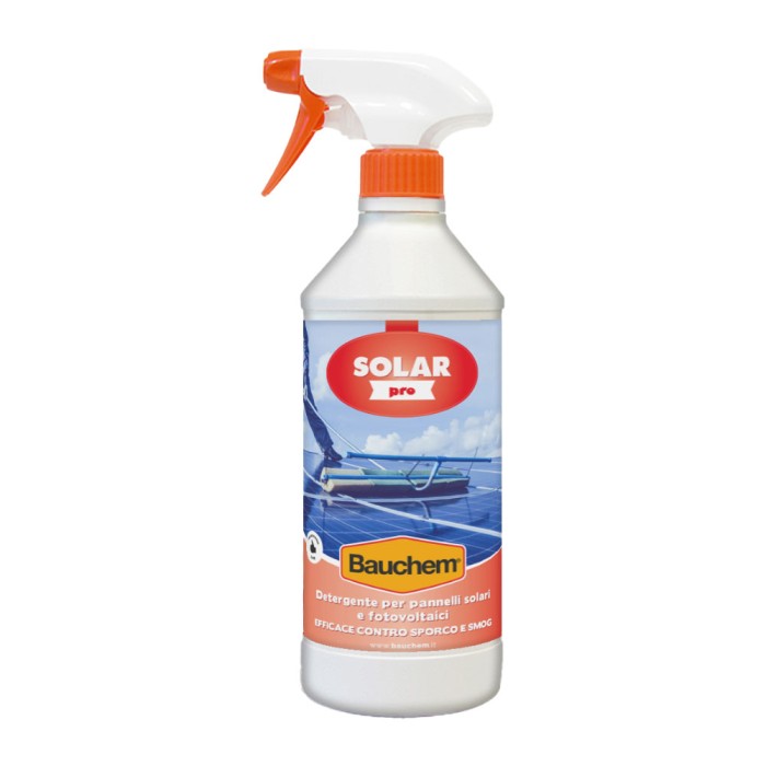 Detergente per pannelli solari solar pro bauchem 600 ml.