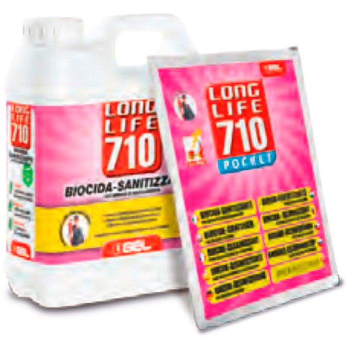 Alghicida per impianti termici sottopavimento long life 710 gel