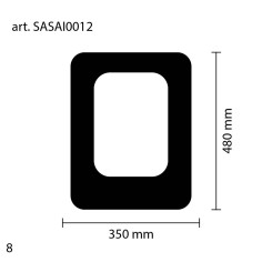 Sedile copriwater in legno champagne compatibile conca ideal standard