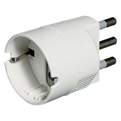 Adattatore sp 16a - pr p40 bianco