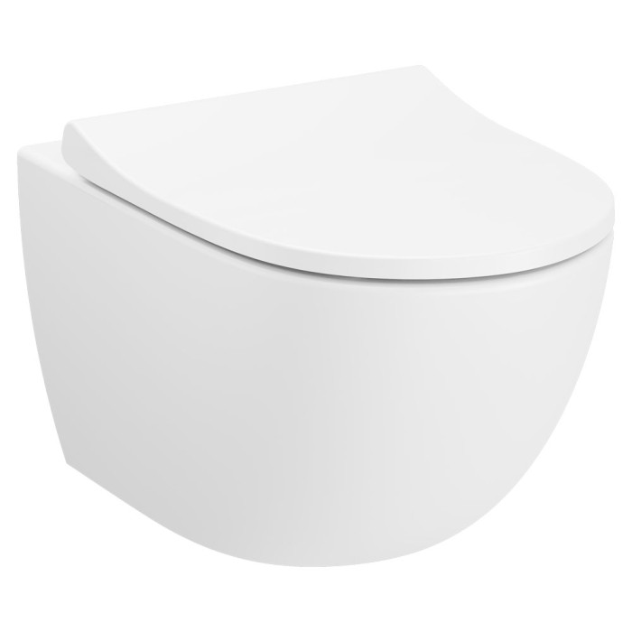 Vaso wc sospeso rimless sento bianco opaco vitra