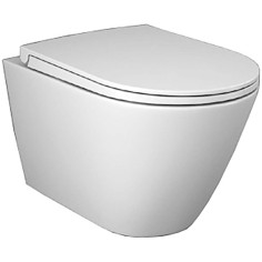 Vaso wc sospeso rimless feeling bianco opaco rak ceramics