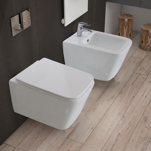 Bidet sospeso beta square elma