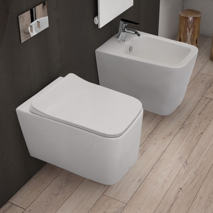 Vaso wc sospeso rimless tak althea