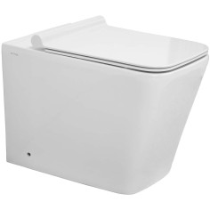 Sedile copriwater originale soft close per vaso wc bianco fuji althea