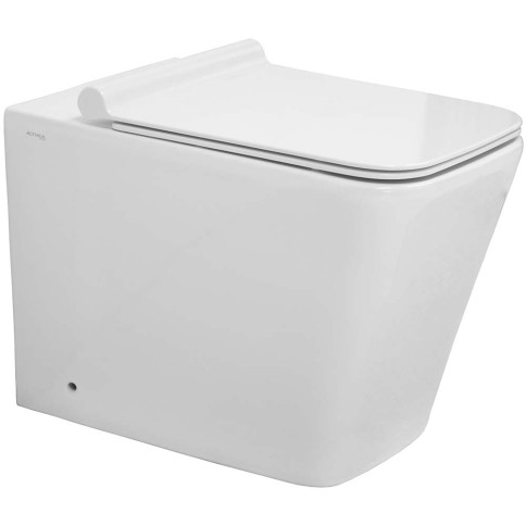 Sedile copriwater originale soft close per vaso wc bianco fuji althea