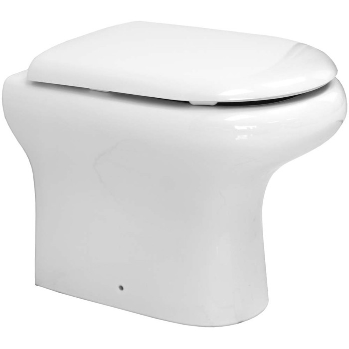 Sedile copriwater originale per vaso wc bianco compact rak ceramics