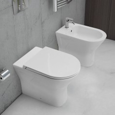 Sedile originale per vaso wc resort rak ceramics