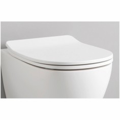 Sedile copriwater originale slim soft close per vaso wc bianco ten artceram