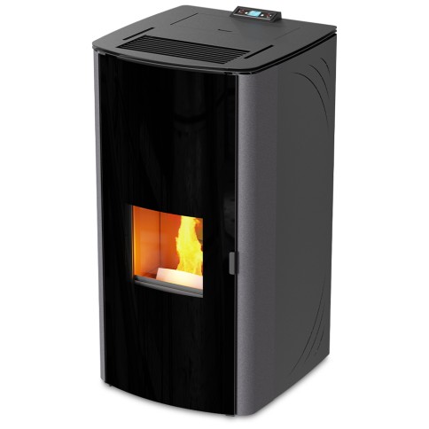 Termostufa a pellet aria acqua 18.0 kw tradizional idro dd smoke foco amg