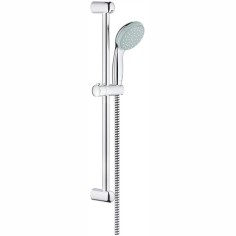 Kit saliscendi in metallo tempesta 100 2 getti grohe