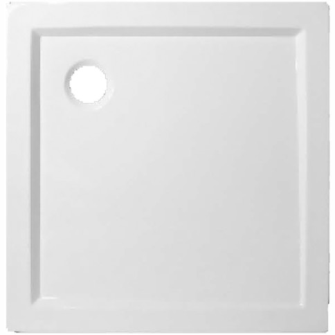 Piatto doccia ribassato h. 5 cm 70x70 bianco