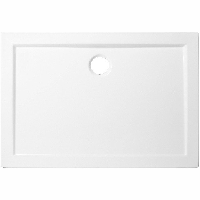 Piatto doccia ribassato h. 5 cm 70x120 bianco