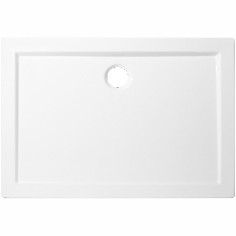 Piatto doccia ribassato h. 5 cm 70x140 bianco