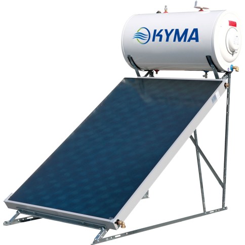 Pannello solare termico a circolazione naturale telaio universale 200 lt kyma