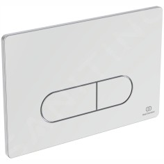 Placca per cassetta di scarico ad incasso prosys oleas m1 cromata ideal standard