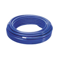 Tubo multistrato rivestito l.10/91 al-pex 26  guaina blu samiplastic