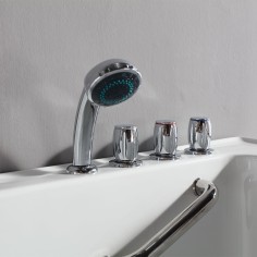 Vasca da bagno per anziani installazione a destra