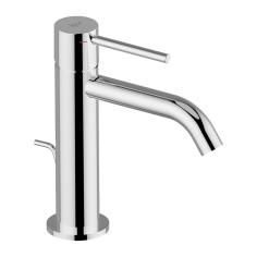 Miscelatore lavabo con scarico large cromato nuova kiruna huber