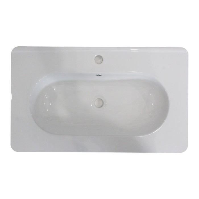 Lavabo top in ceramica mod. venere per mobile bagno lavabo top 91