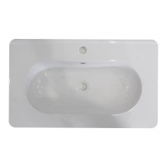 Lavabo top in ceramica mod. venere per mobile bagno lavabo top 81